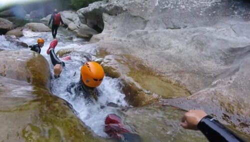 randonnée aquatique à Nice -Les Gorges du Loup colle sur loup cagnes sur mer grasse