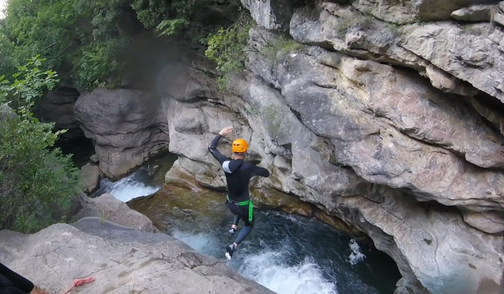 Decouverte canyoning gorges du loup  alpes maritimes meilleur top sur nice