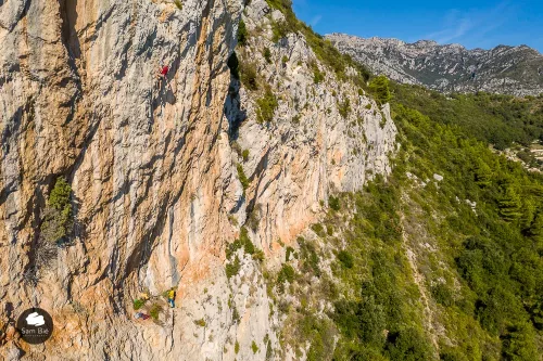 guide grandes voies escalade nice 06 alpes maritimes Côte d'Azur