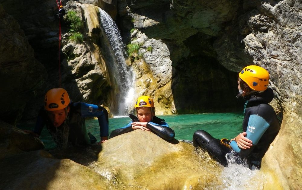 canyoning intermediaire nice 06 alpes maritimes cote azur barbaira canyon