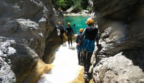 team building sportif canyoning nice cote azur outdoor paca