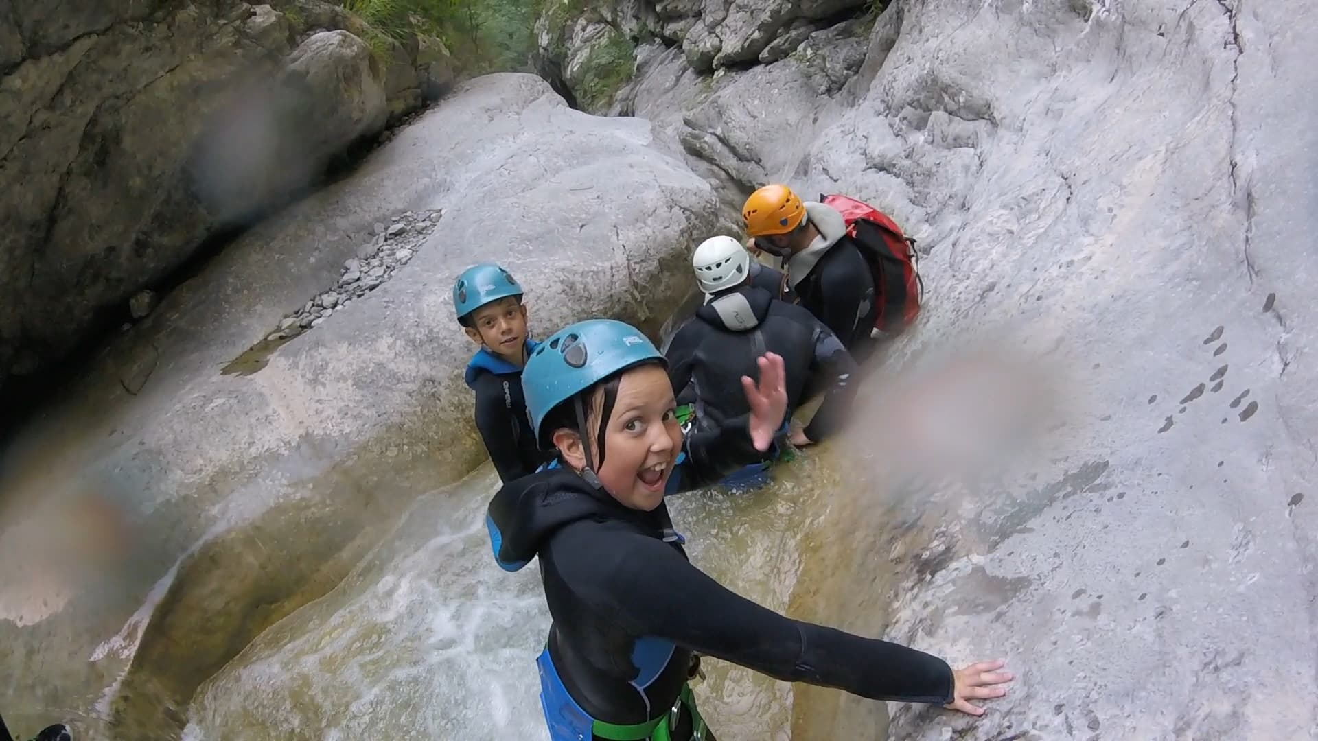 Canyoning famille enfants 06 Nice