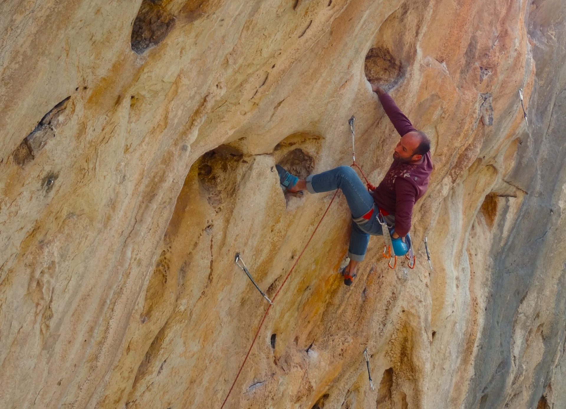 Escalade sportive Nice Côte d'Azur Alpes Maritimes 06