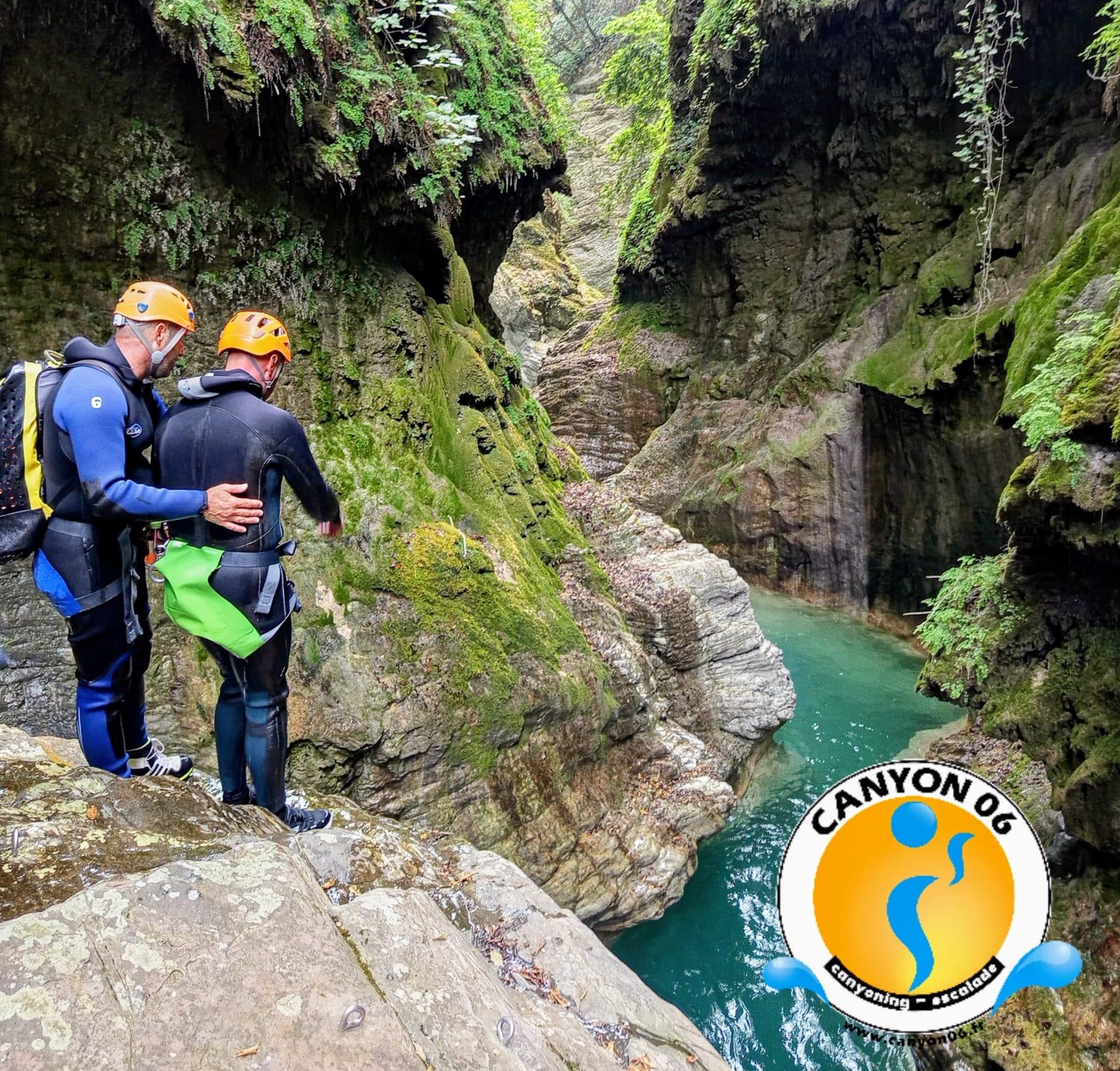 Guide Privatisé canyoning Nice Côte d'Azur French Riviera