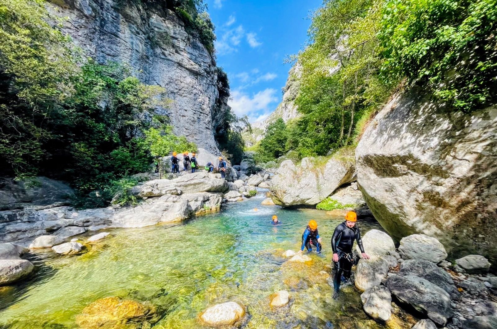 Les piscines naturelles des Gorges du Loup