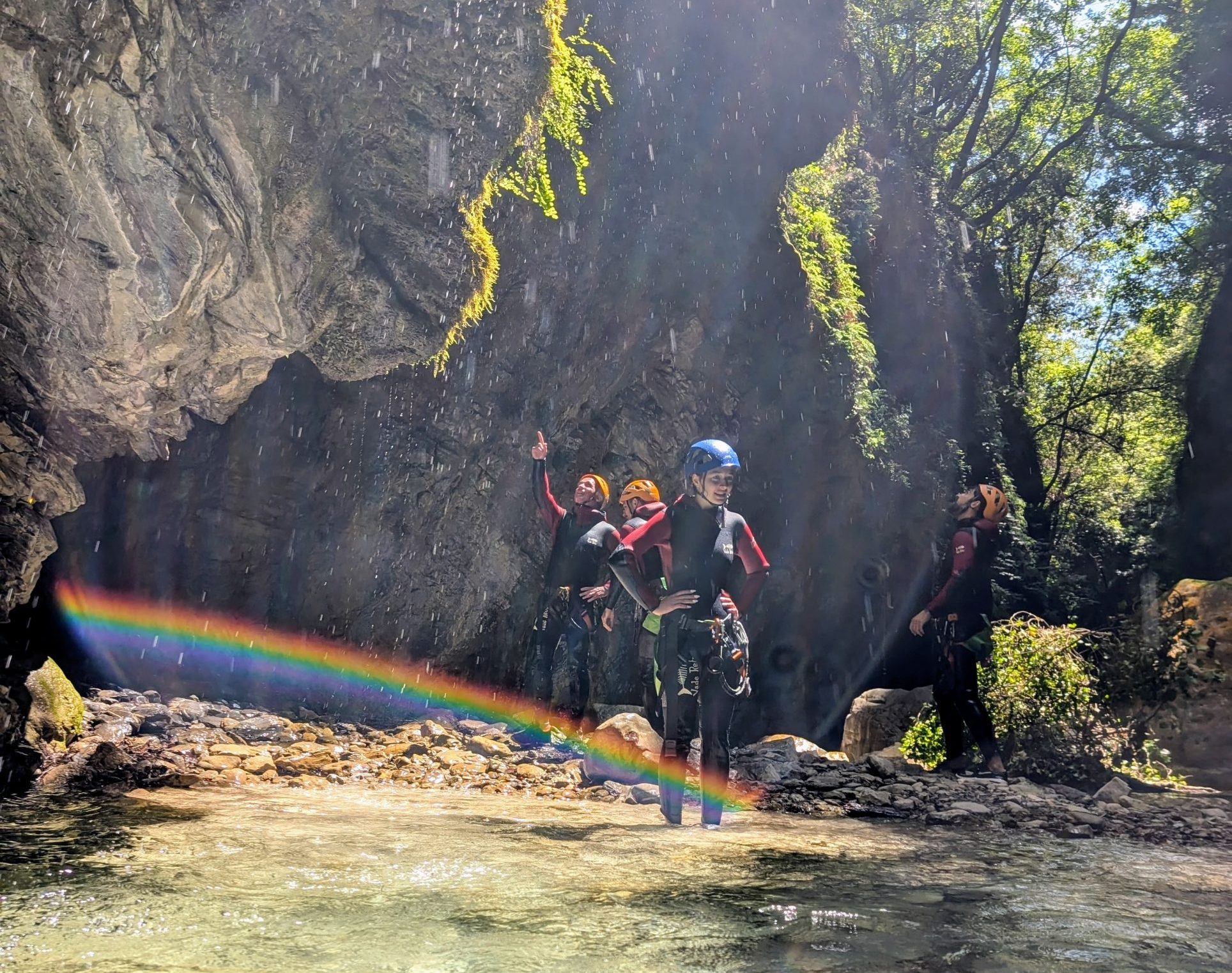 arc en ciel barbaira canyon nice cote azur