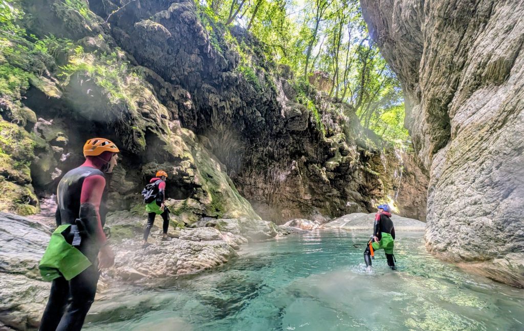 canyoning frejus saint raphael var 83 barbaira