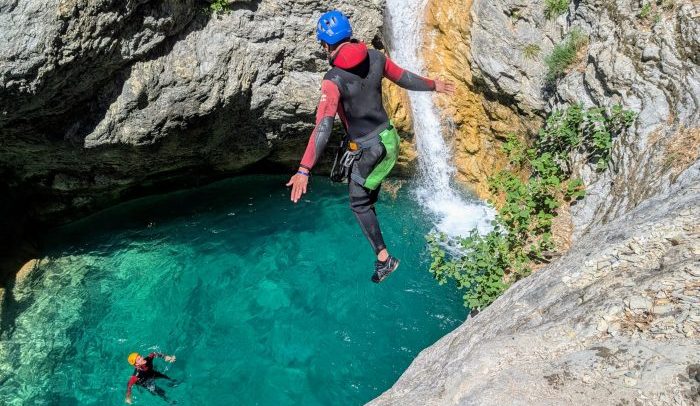 canyoning frejus saint raphael var 83