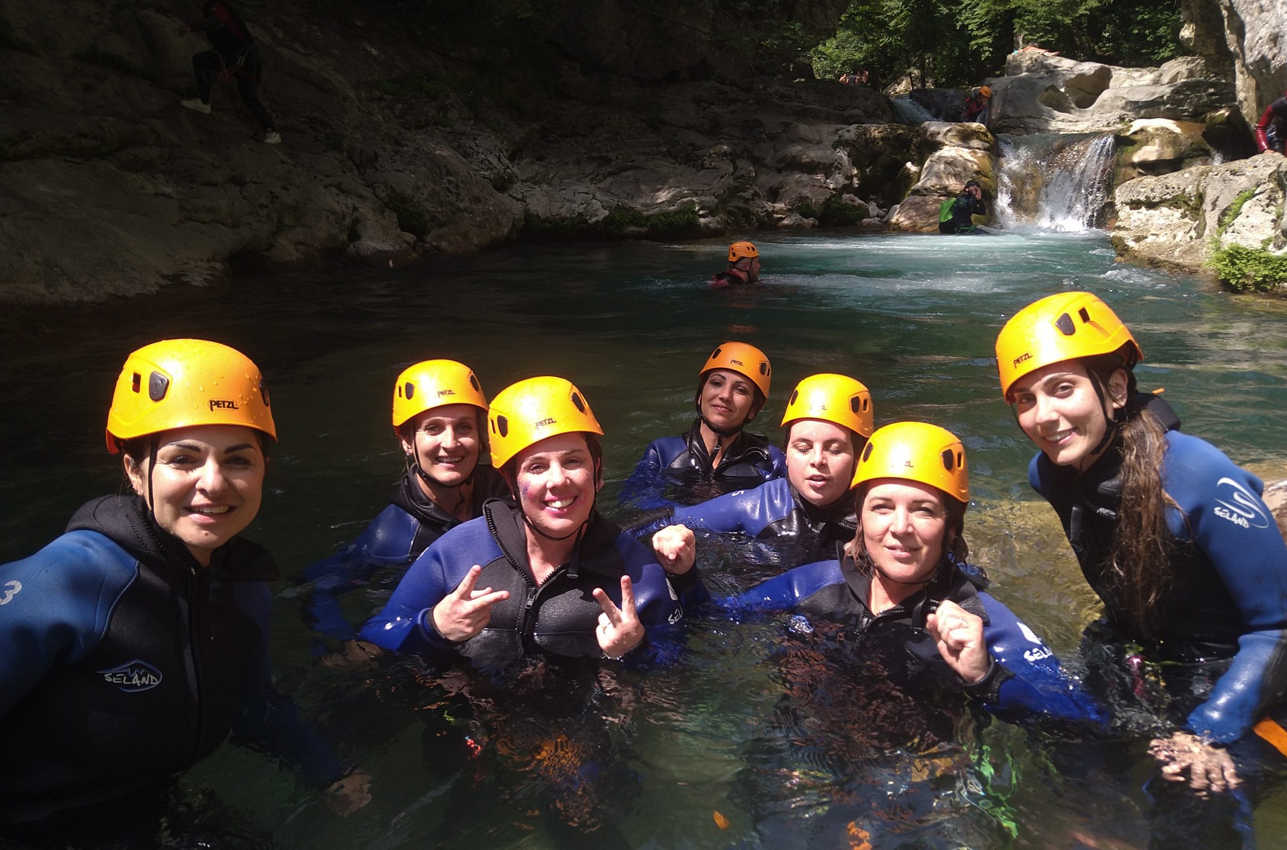 evg evjf canyoning nice gorges du loup 06