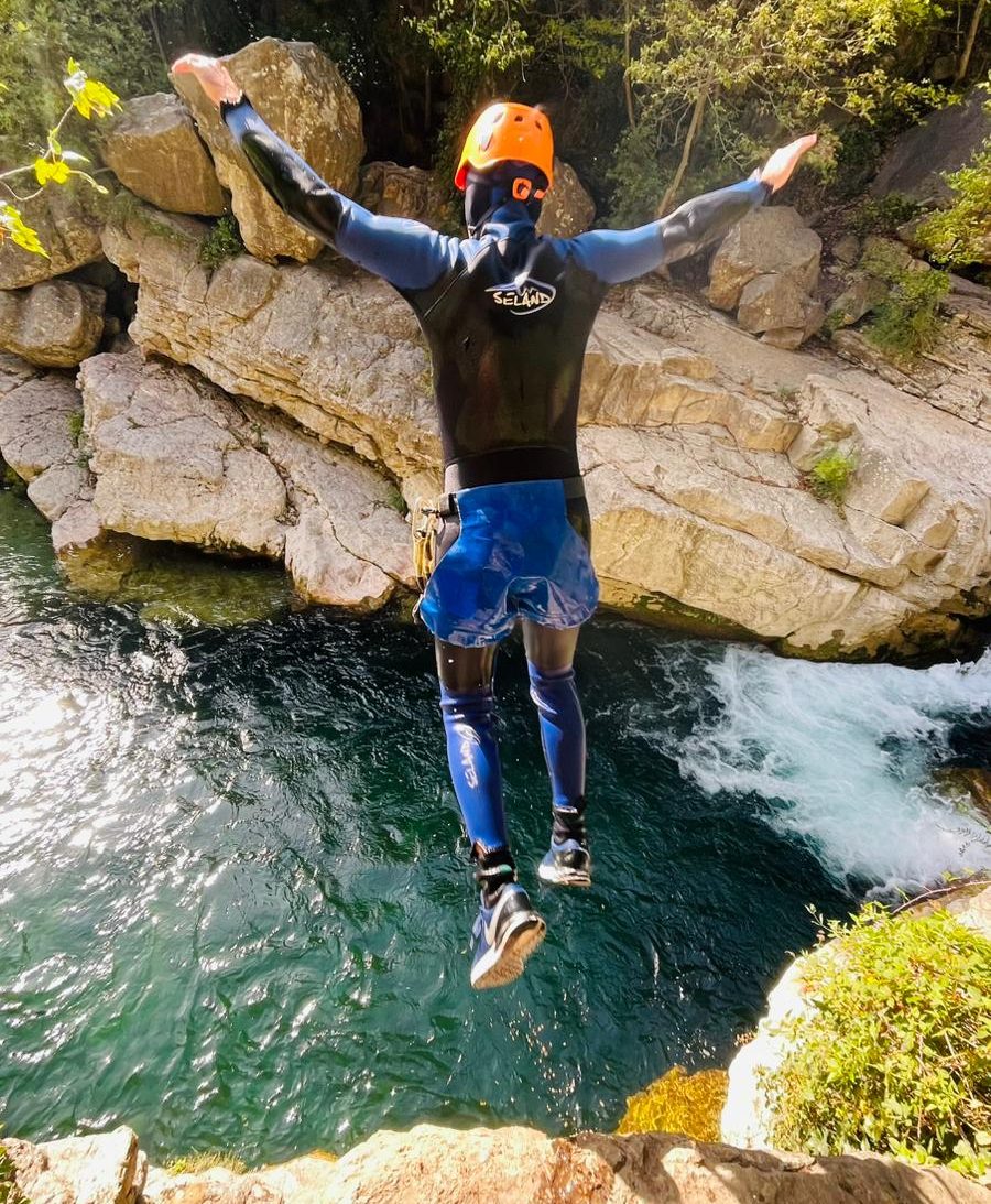 gros saut canyoning gorges du loup grasse