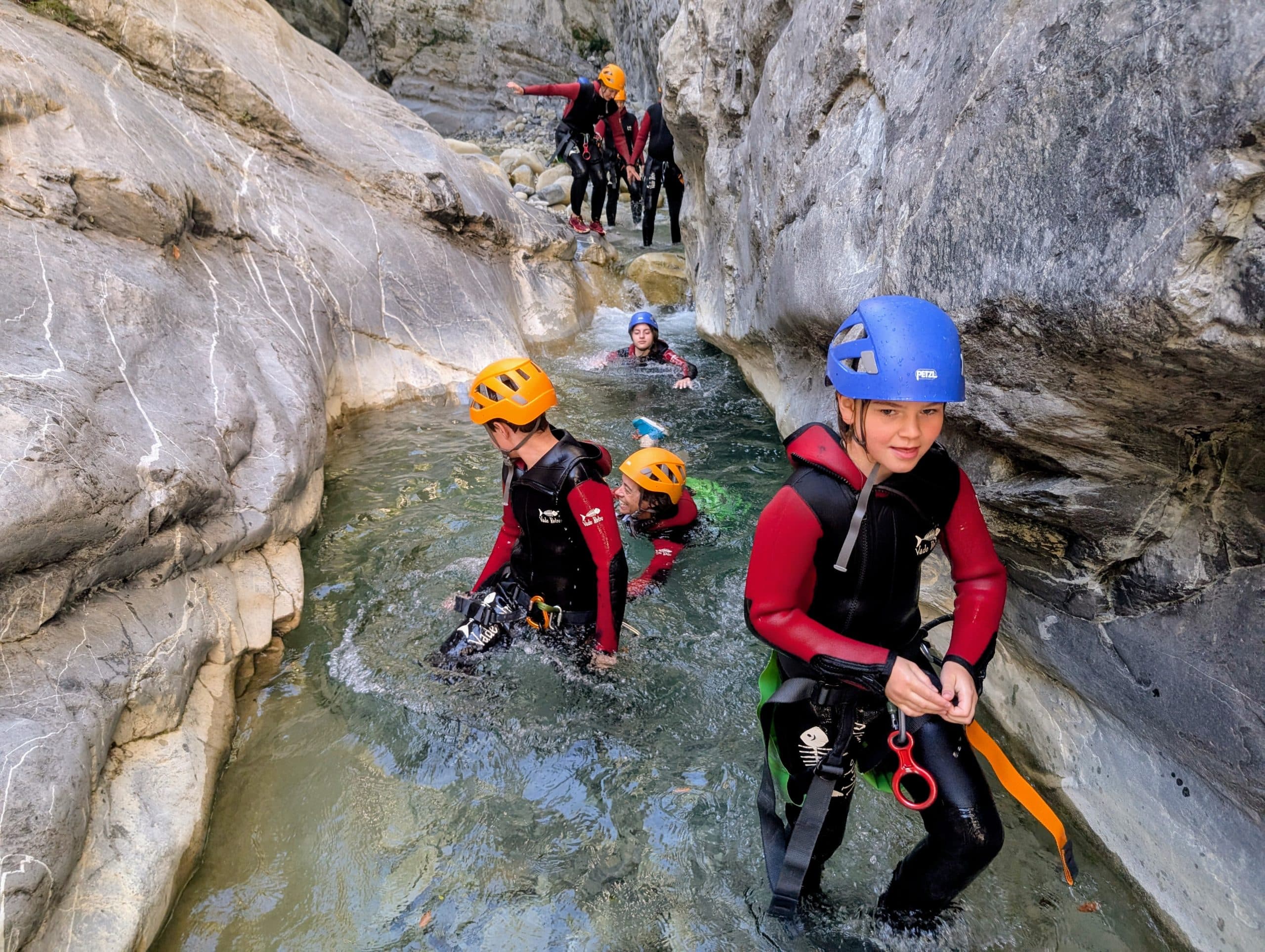 Canyoning en famille 06