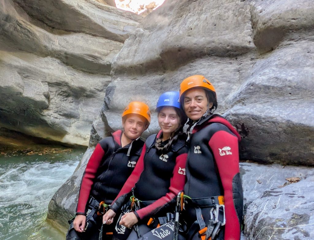 Canyon en famille dans Cramassouri