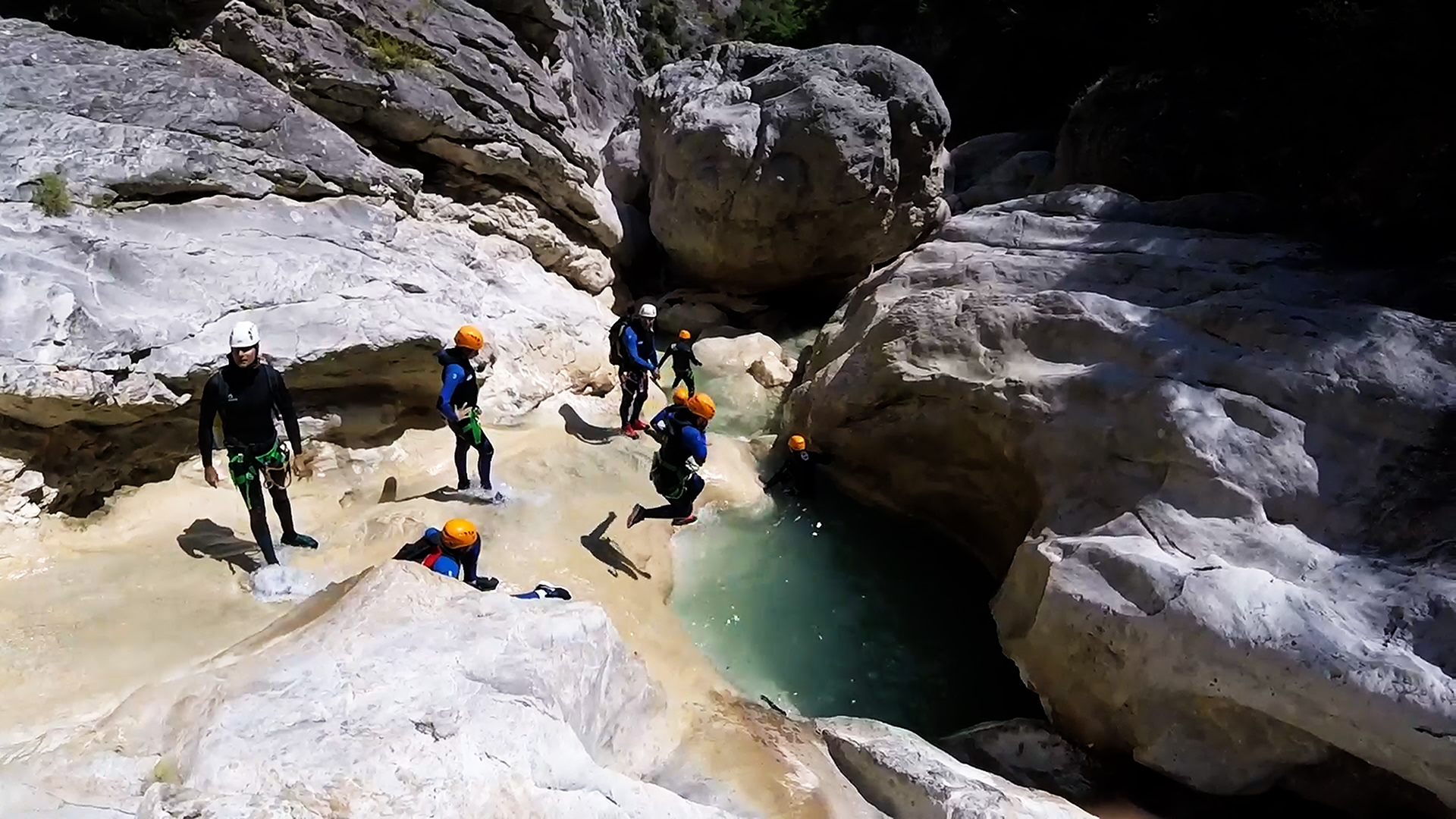 Canyoning Riolan-Aventure près de Nice